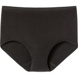 SCHIESSER Luxury slip (1-pack), dames tailleslip zwart