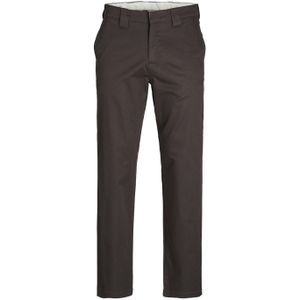 JACK & JONES Kane Pablo loose fit, heren chino, donkerbruin -  Maat: 33/32