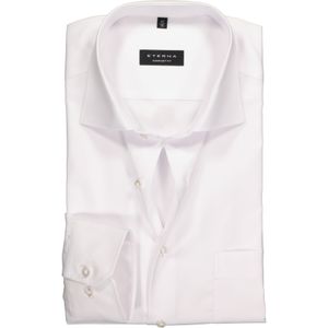 ETERNA comfort fit overhemd, mouwlengte 72cm, niet doorschijnend twill heren overhemd, wit 43