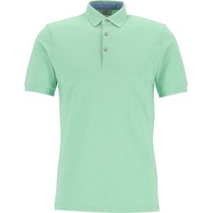 OLYMP Polo Level 5 Casual, slim fit polo, limoen groen -  Maat: XL