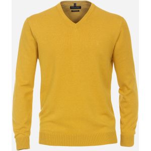 CASA MODA comfort fit trui, geel -  Maat: 4XL