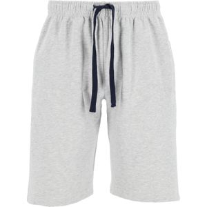 Ceceba heren joggingbroek kort (dik), grijs -  Maat: 4XL