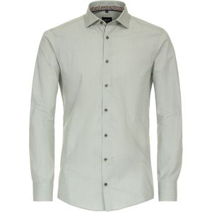 VENTI modern fit overhemd, fil a fil, groen