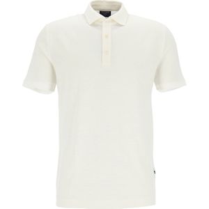 OLYMP Polo Casual, modern fit polo, wit -  Maat: L