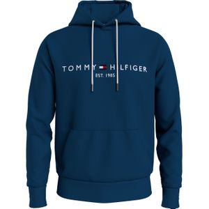 Tommy Hilfiger - Tommy Logo Hoody - Hoodie - Blauw