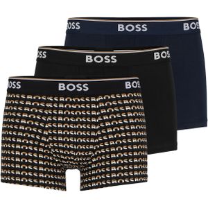 HUGO BOSS Power trunks (3-pack), heren boxers kort, multicolor -  Maat: M