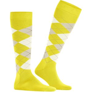 Burlington Manchester heren kniekousen, groen (yellow-green)