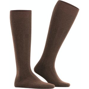 FALKE Lhasa Rib heren kniekousen bruin (brown)