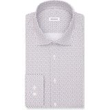 Seidensticker slim fit overhemd, popeline, grijs dessin