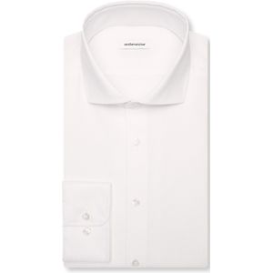 Seidensticker x-slim fit overhemd, structuur, wit