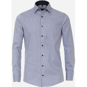 VENTI modern fit overhemd, mouwlengte 72 cm, popeline, blauw 46