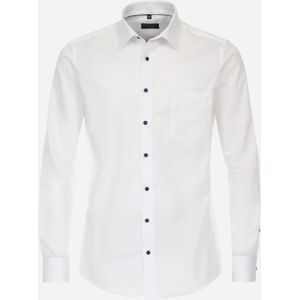 3 voor 99 | Redmond modern fit overhemd, popeline, wit 43/44