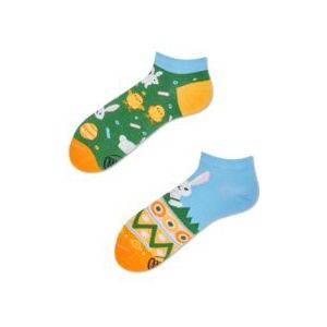 Many Mornings unisex enkelsokken, Easter Bunny Low