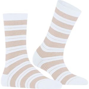 FALKE Stripe Uniform damessokken, wit (white)