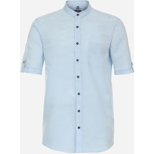 3 voor 99 | Redmond comfort fit overhemd, korte mouw, popeline, blauw 49/50