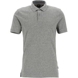 BOSS Pallas regular fit polo, pique, zilver