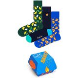 Happy Socks Junk Food Socks Gift Set (3-pack), unisex sokken in cadeauverpakking - Unisex - Maat: 36-40