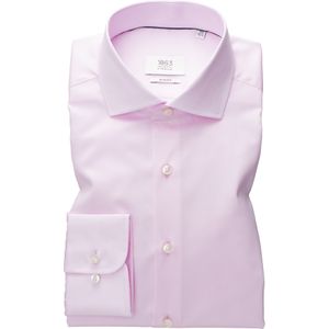 ETERNA 1863 slim fit premium overhemd, 2-ply twill heren overhemd, roze 46