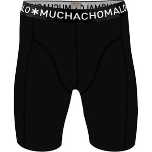 Muchachomalo boxershorts, heren boxers lange pijpen (2-pack), Solid -  Maat: M