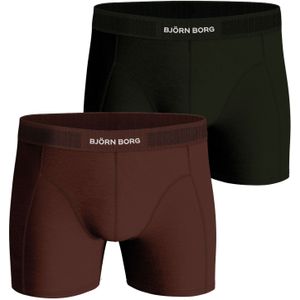 Bjorn Borg Lyocell boxers, heren boxers normale lengte (2-pack), multicolor -  Maat: L