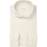 Profuomo - Slim Fit - Heren Overhemd - Offwhite - Jersey