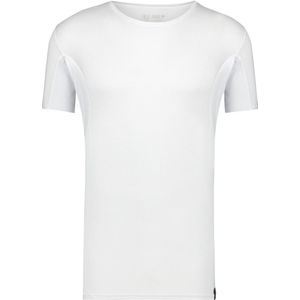 RJ Bodywear Sweatproof T-shirt (1-pack), heren T-shirt met anti-zweet oksels, O-hals, wit -  Maat: XL