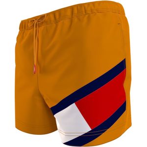 Tommy Hilfiger Medium Drawstring swimshort, heren zwembroek, oranje -  Maat: XXL