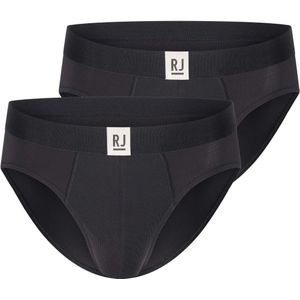 RJ Bodywear RJ Pure Color heren slip (1-pack), zwart