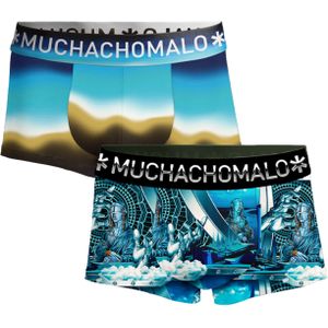 Muchachomalo boxershorts, heren boxers kort (2-pack), Trunks Robotlisa -  Maat: 3XL