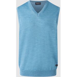 MAERZ Classic Fit heren spencer wol, lichtblauw