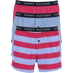 Tommy Hilfiger wijde boxershorts (3-pack), katoenen shorts -  Maat: M