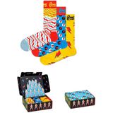 Happy Socks Bowie Gift Set (3-pack), unisex sokken in cadeauverpakking - Unisex - Maat: 36-40