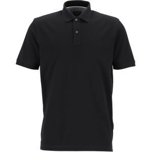 OLYMP Polo Casual, modern fit polo, zwart -  Maat: S