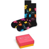 Happy Socks Cat VS Dog Gift Box (2-pack), unisex sokken in cadeauverpakking - Unisex - Maat: 41-46