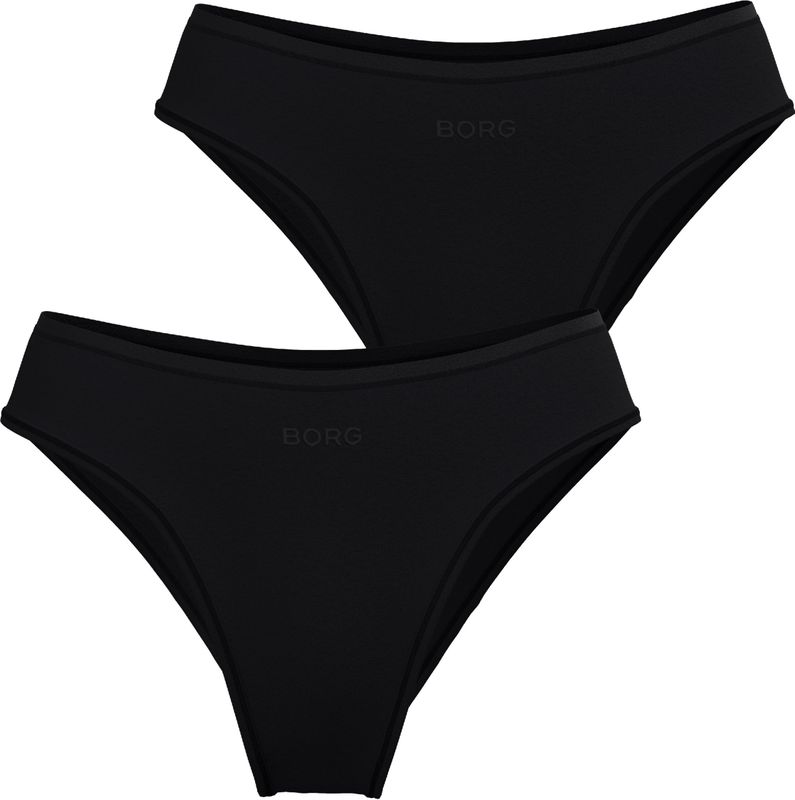 Bjorn Borg - Soft Touch Cheeky Briefs - Zwart - Slip - 2-pack