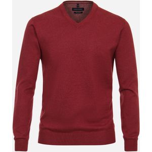 CASA MODA comfort fit trui, rood -  Maat: XXL