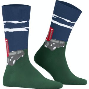 Burlington London herensokken, groen (eucalyptus)