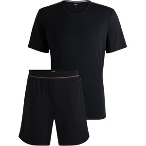 BOSS - Ultra Short Set - Heren Shortama Set - Zwart