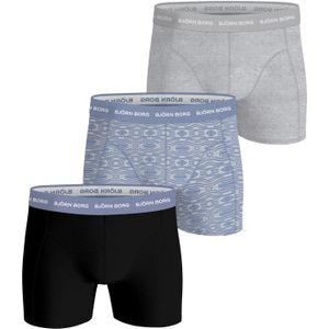 Bjorn Borg Cotton Stretch boxers, heren boxers normale lengte (3-pack), multicolor