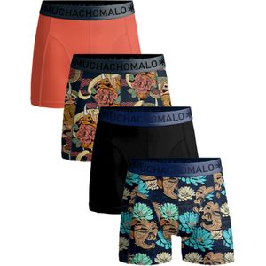 Muchachomalo boxershorts, heren boxers normale lengte (4-pack), Leafs Lick It -  Maat: 3XL