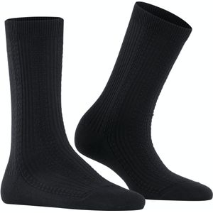 FALKE Knit Caress damessokken, zwart (black) -  Maat: 35-38
