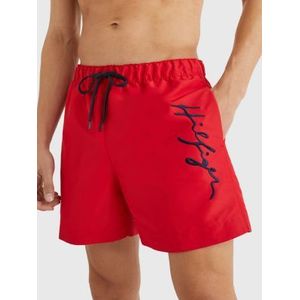Tommy Hilfiger Medium Drawstring swimshort, heren zwembroek, rood -  Maat: XL