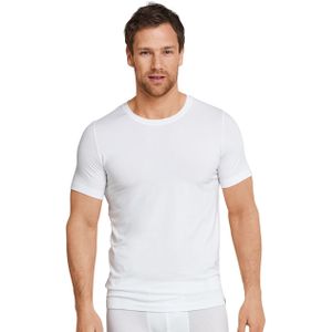 SCHIESSER Long Life Soft T-shirt (1-pack), heren shirt korte mouwen wit -  Maat: L
