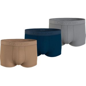 Calvin Klein Trunk (3-pack), heren boxers normale lengte, multicolor -  Maat: S