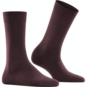 FALKE Softmerino damessokken, donkerrood (barolo)