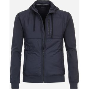 CASA MODA comfort fit vest, blauw -  Maat: 4XL