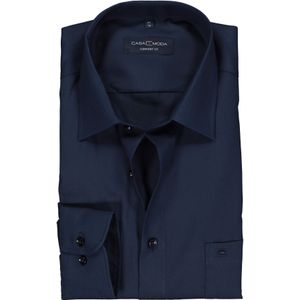 CASA MODA comfort fit overhemd, marine blauw 52