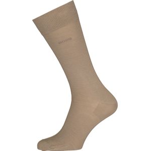 BOSS Cotton Uni (2-pack), herensokken katoen, beige