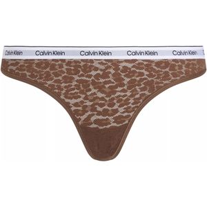 Calvin Klein dames bikini (1-pack), heupslip, bruin -  Maat: XL