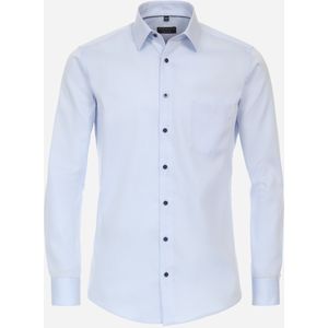 3 voor 99 | Redmond modern fit overhemd, popeline, blauw 43/44